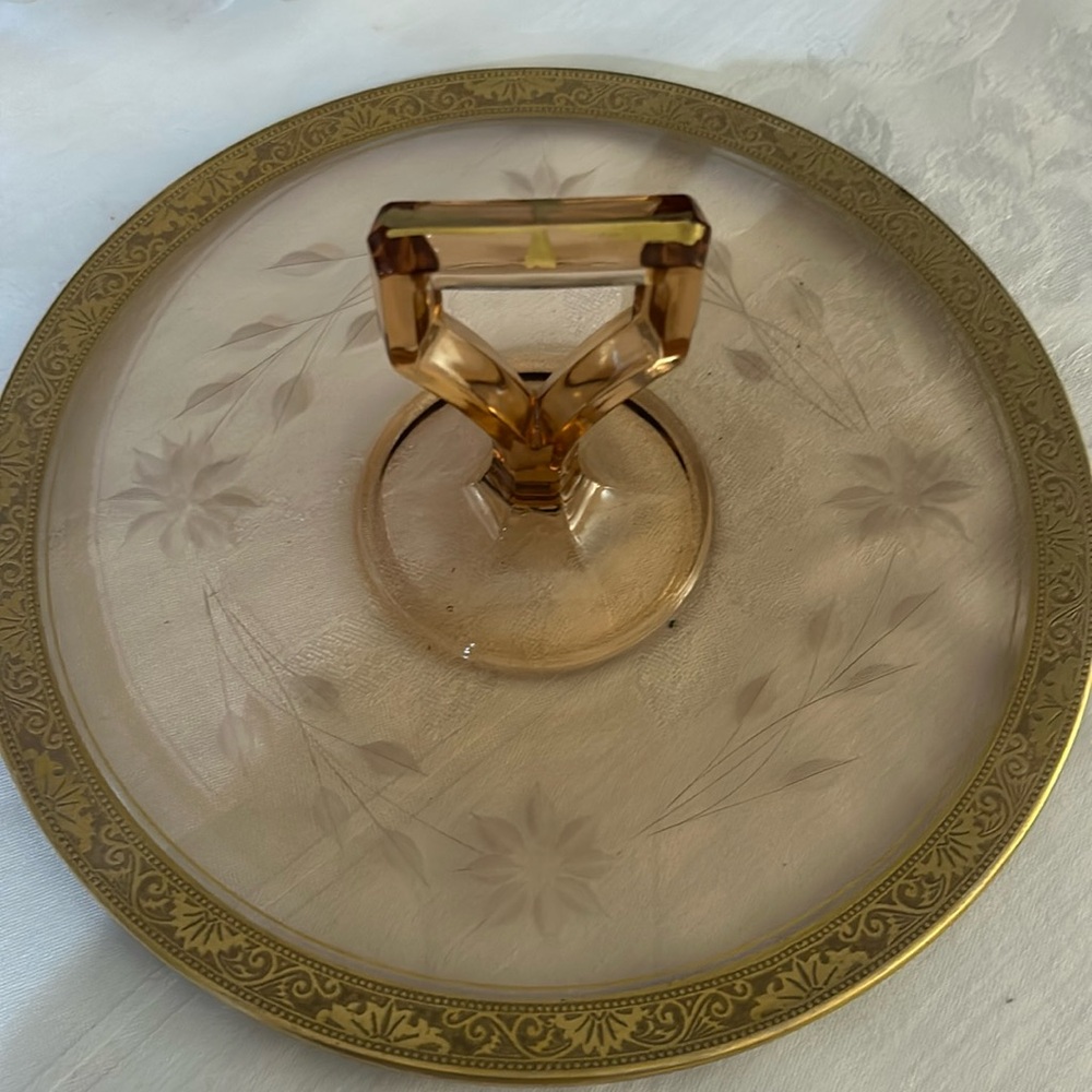 Vintage 1930’s Tiffan Sandwich Tray